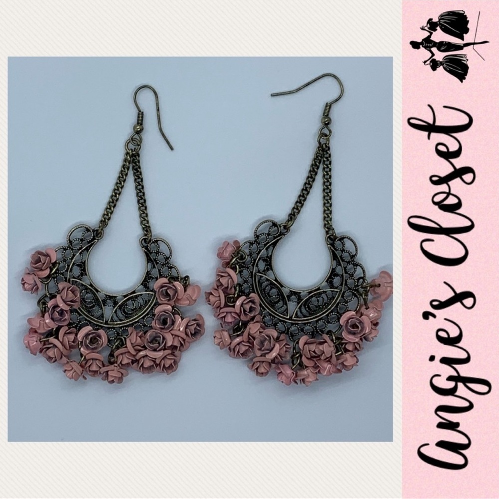 Rose Earrings